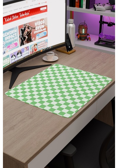Dama Kaymaz Dikişli Kauçuk Oyuncu Mousepad V5 - 48x40 Xl Gaming Mouse Pad Fare Altlığı