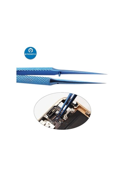 Titantum Alaşımlı Mavi Entegre İnce Cımbızı 0.15 MM