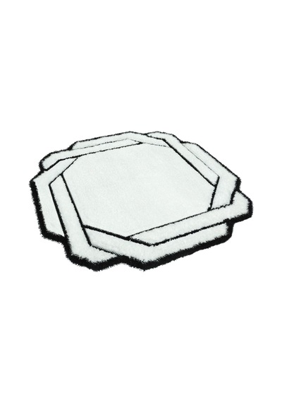 Apex Halı Florida 5241 Siyah-beyaz Makine Halıları