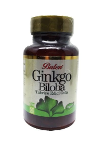 Balen Ginkgo Biloba Tablet 600 MG 60 Kapsül