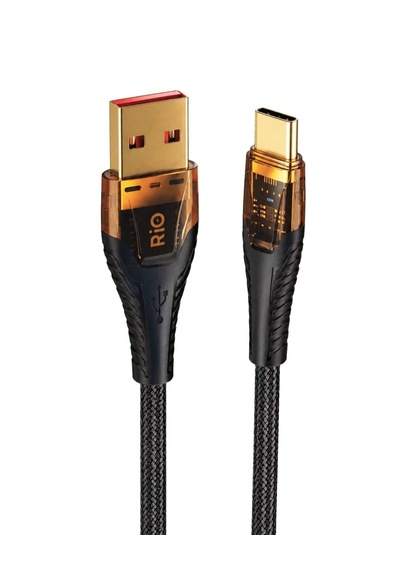 Flayse C23a-c Usb To Type-c 6 Amper Hızlı Şarj Data Kablosu 1 Metre Led Gösterge