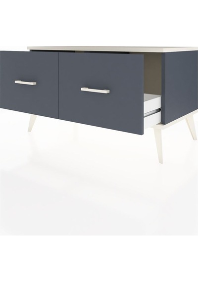 Hyperion Şifonyer 2 Çekmeceli 88x44x48 Antrasit-aytaşı/antrasit Aytaşı/antrasit Hyperion Şifonyer 2 Çekmeceli 88x44x48 Antrasit-aytaşı/antrasit Aytaşı/antrasit