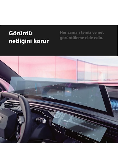 Peugeot 5008 Gt Ekran Koruyucu 21 İnç İ-cockpit Klima Ekranı