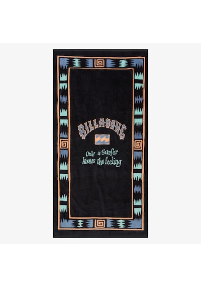 Billabong Waves Towel Unisex Siyah Plaj Havlusu Ebyaa00119 Siyah