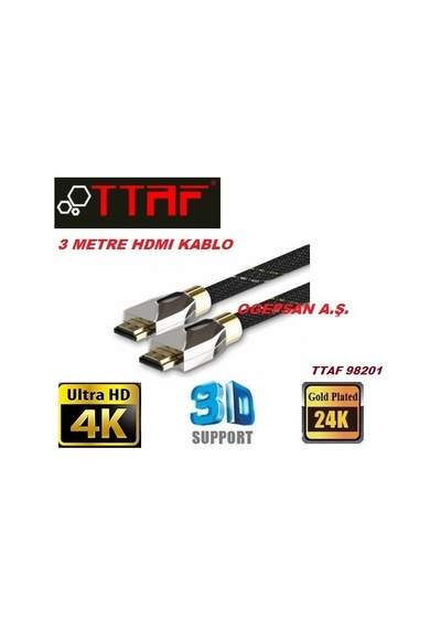 TTAF 98201 HDMI KABLO 3 MT