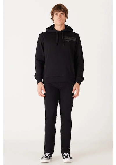 Wrangler Erkek Sweatshirt Siyah W232242 Regular 24kmc8000130 Mc80001 Siyah