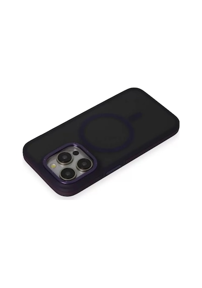 Joko Apple iPhone Uyumlu  14 Pro Max Uyumlu Kılıf Rocky Magsafe Kapak - Derin Mor