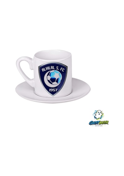 Al Hilal F.c. Türk Kahvesi Fincanı 089 Beyaz