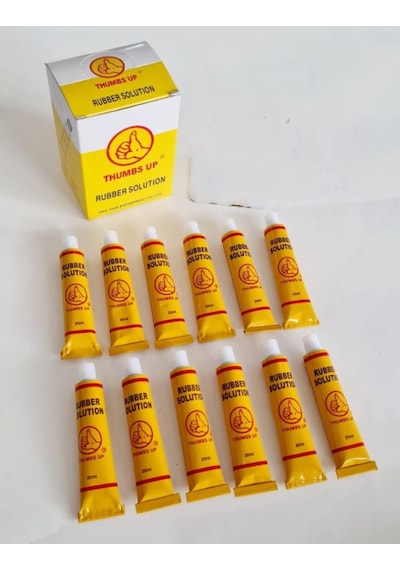 Motosiklet Bisiklet Lastik Yama Sıvısı Solüsyonu 12 Adet