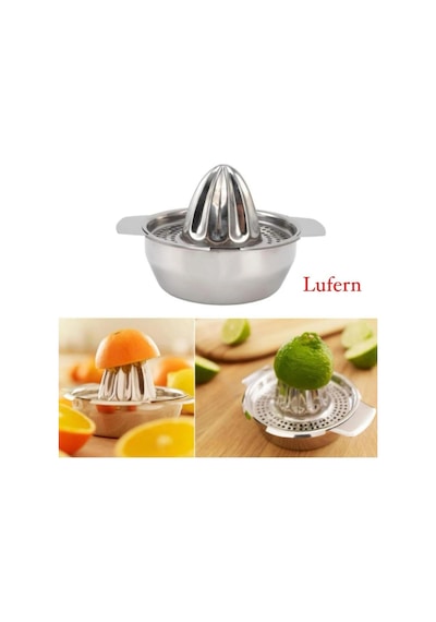 Yüksek Kaliteli Paslanmaz Çelik Limon Ve Nar Sıkacağı Portakal Narenciye Süzgeç Kompakt Taşınabilir Çok Renkli