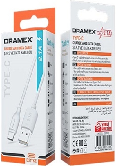 D21tke 2.1a Type-c Eco Kablo