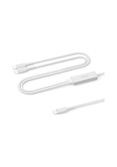 Boostcharge Pro 2 Si 1 Arada 140 W Usb-c - Usb-c Şarj Kablosu, Örgülü Çift Şarj Kablosu, Akıllı Standart 55361254