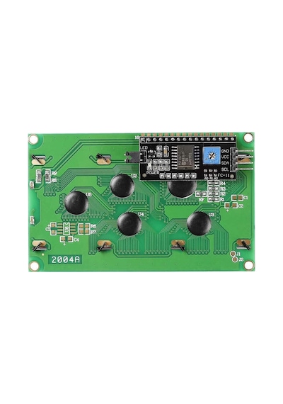 Iıc I2c Seri 2004a 4x20 Mavi Karakter Lcd Modül Display Ekran 5v Beyaz Arka Işık 20x4 20 X 4