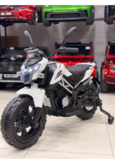 Akülü Motor 3-8 Yaş Beyaz