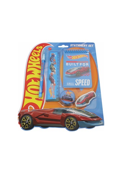 Hot Wheels Kırtasiye Seti Hw-7466 Ahşap