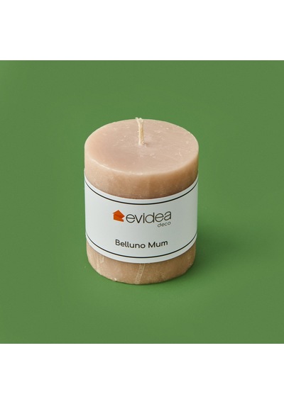 Deco Belluno Mum - Pembe - 8 Cm Çok Renkli