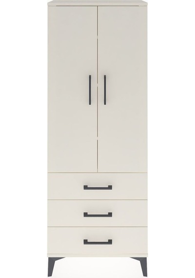 Arges Dolap 4 Raflı 3 Çekmeceli 2 Kapaklı 60x30x163 Aytaşı-ay... Aytaşı