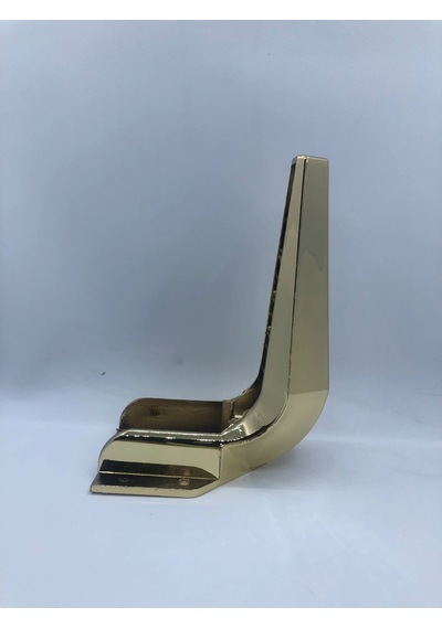 PLASTİK,18 CM GOLD KAPLAMA,BERJER,KOLTUK,MOBİLYA AYAĞI (4 ADET)