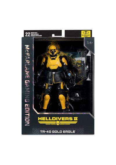 Mcfarlane Toys T4-40 Gold Eagle Helldivers Iı 18 Cm Figür Gaming Edition