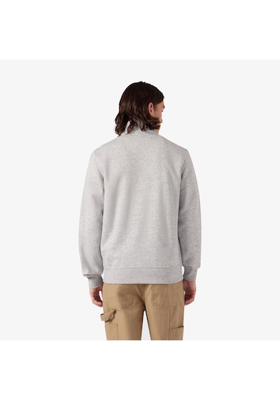 Champion Half Zip Erkek Gri Sweatshirt 221797 2800282