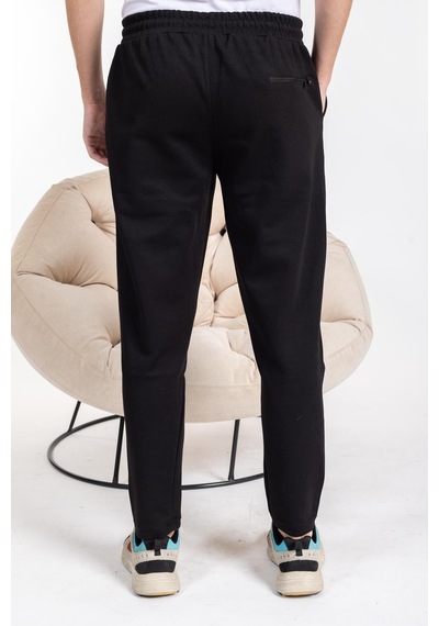 Mutlu City Double Face Kumaş Basic Düz Model Rahat Kalıp Pantolon Kesim Trend Erkek Eşofman Altı-2880-siyah Siyah Mutlu City Double Face Kumaş Basic Düz Model Rahat Kalıp Pantolon Kesim Trend Erkek Eşofman Altı-2880-siyah Siyah