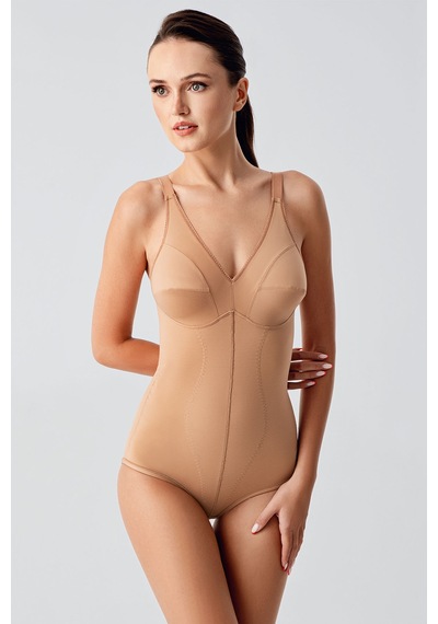 Newbra Lazer Kesim Vücut Korse - Ten Ten Rengi