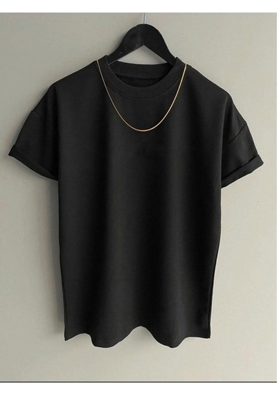 Flood Of Style Unisex Siyah Oversize