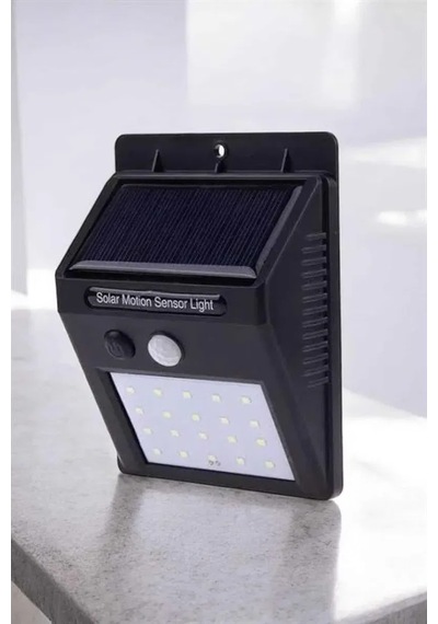 Solar Güneş Enerji Panelli Sensörlü Lamba Enerji Tasarruflu Standart