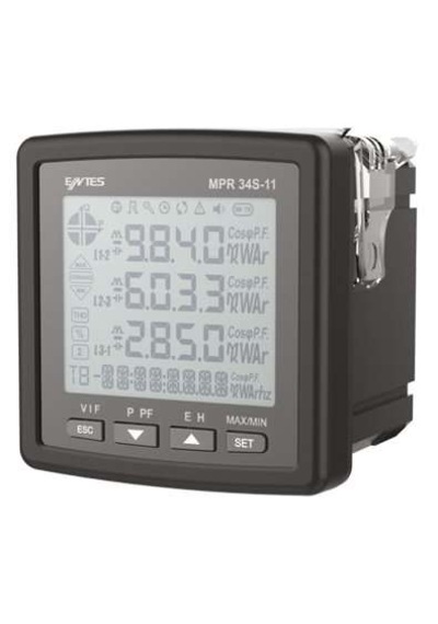 Entes Mpr-34s-11 72x72 Elektronik Şebeke Analizörü
