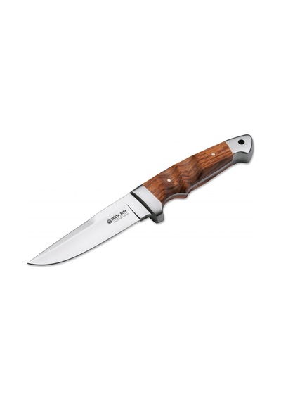 Böker Manufaktur Solingen Vollintegral 2.0 Rosewood Kamp Bıçak Kahverengi - Gümüş