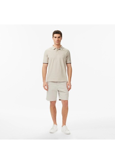 Nautica Regular Fit Polo Yaka Erkek T-shirt K65354t Bej