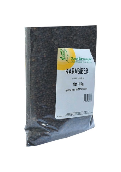 Karabiber Doğal Tane 1000 Gr Paket - Zmff-709966