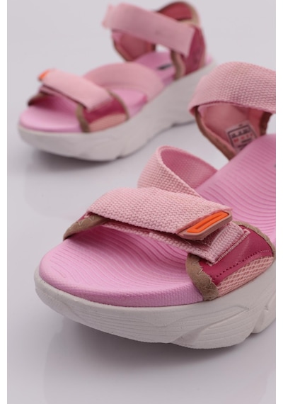 Dgn 0148 Kadin Sandalet 0148-2265-R2907 Pembe - Pudra