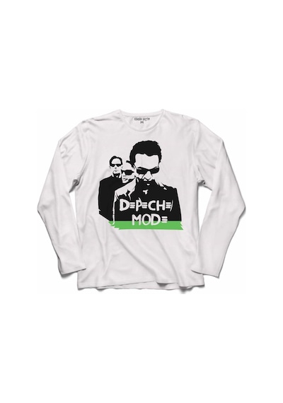 Depeche Mode Green Yeşil D=P=C= Mod= Uzun Kollu Tişört (518428310)