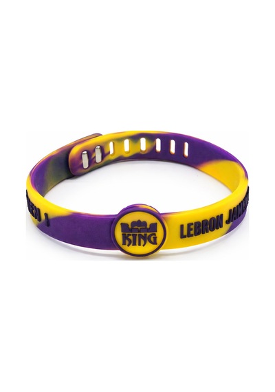 Lebron James Çok Renkli Ayarlanabilir Basketbol Nba Bileklik Çok Renkli Çok Renkli