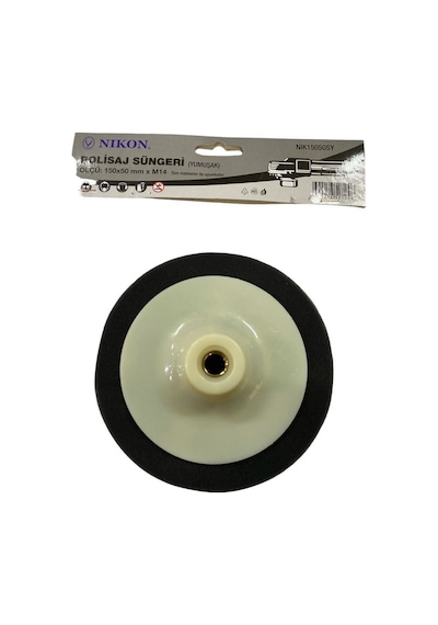 Nikon 15050sy Polisaj Süngeri 150 Mm Siyah Yumuşak