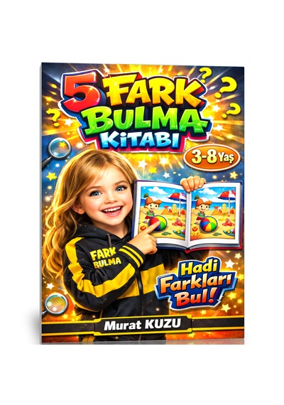 5 Fark Bulma Kitabı Eğlenerek Dikkat Geliştirin