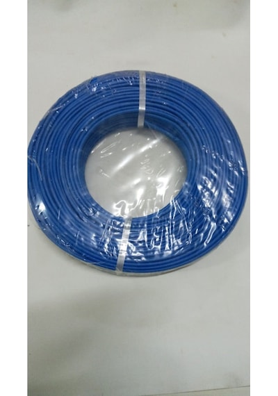 6 Mm Mavi Nya Kablo 100 Metre Tam Kesit Cca Kablo