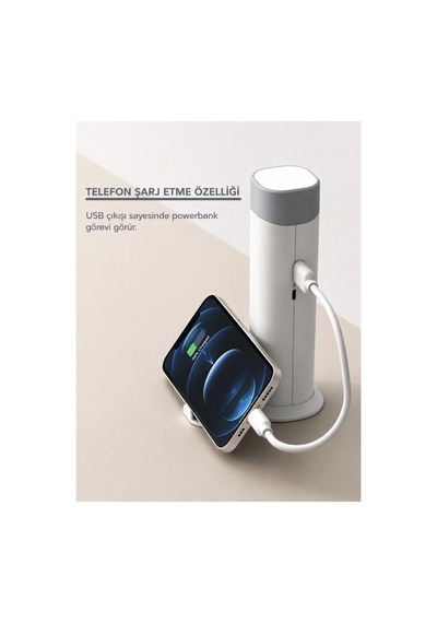 Doğum Günü, Özel Gün, Yeni İş Hediyesi Rgb Alarmlı Saat Hoparlör, Powerbank'lı Masa Lambası, Küçük Prens Kitaplı 5'li Hediye