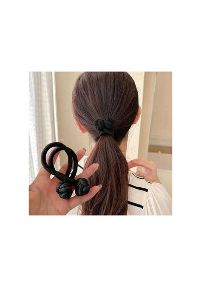 So Much Yeni Model Büyük Boy Sıkı Lastik Toka Siyah - 665952013 Siyah - 665952013 Siyah