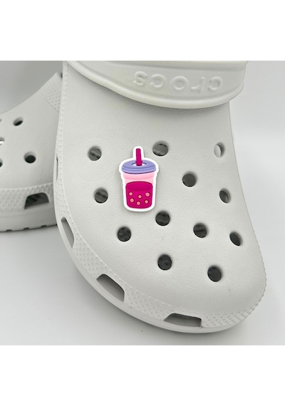 Crocs Terlik Süsü Ve Aksesuarı , Çanta Süsü Jibbitz Asitli İçeçek Bardağı 02 Görsel Logo Aksesuar Fuşya-pembe-lila-beyaz Crocs Terlik Süsü Ve Aksesuarı , Çanta Süsü Jibbitz Asitli İçeçek Bardağı 02 Görsel Logo Aksesuar Fuşya-pembe-lila-beyaz