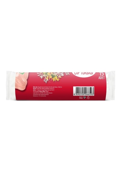 Büzgülü Kokulu Çöp Torbası, Orta Boy Hanımeli 2li Paket
