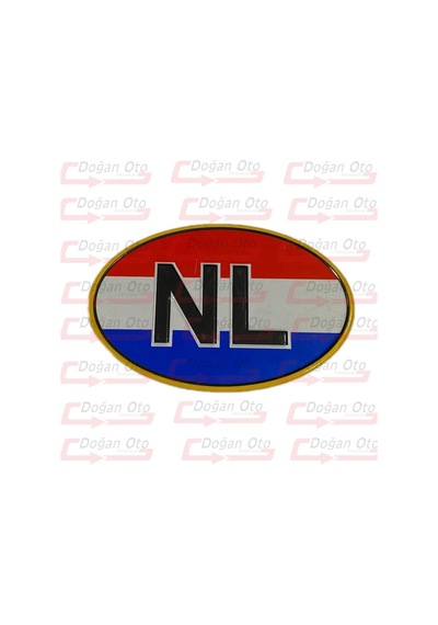 Nl Bayrakli Fosforlu Oval Harf 468490603