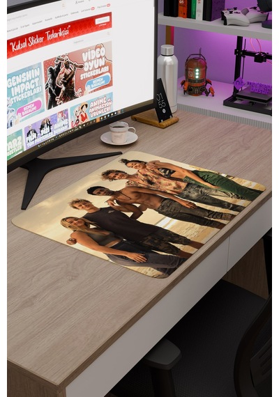Outer Banks V4 48x40 Xl Gaming Kauçuk Kaymaz Taban Mouse Pad Fare Altlığı