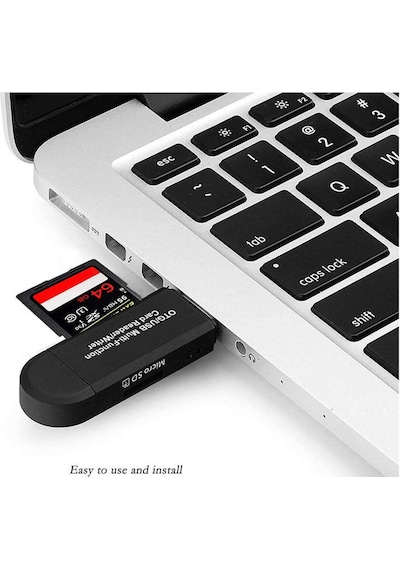 Usb Type C Kart Okuyucu Micro Usb Sd Tf Otg Hafıza Kart Okuyucu