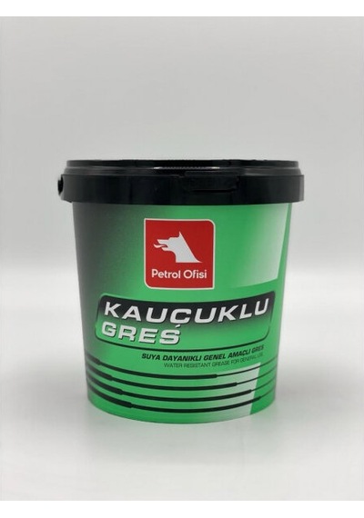 Petrol Ofisi Yeşil Renk Kalsiyum Esaslı Kauçuklu Gres 900 G