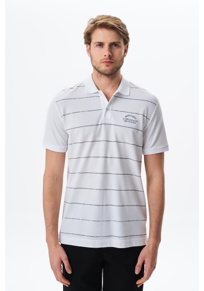 AR-MA Arma Erkek Basic Regular Fit % 100 Pamuk Pike Polo Yaka Tişört Y29374355702 Beyaz