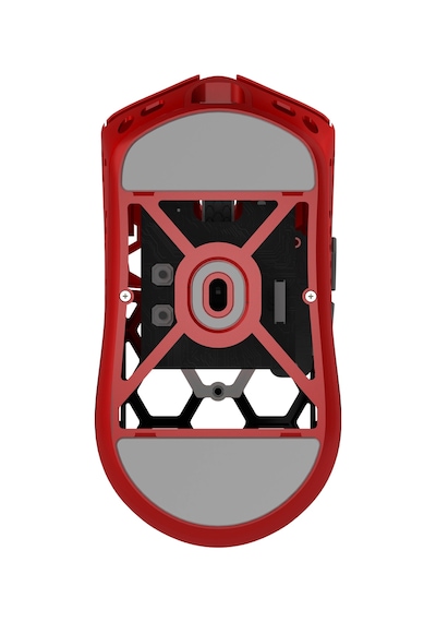 Hawk Gaming Hm620 8k Hz 30000 Dpı Tri-mode Kablosuz/bluetooth Siyah Kırmızı Gaming Mouse