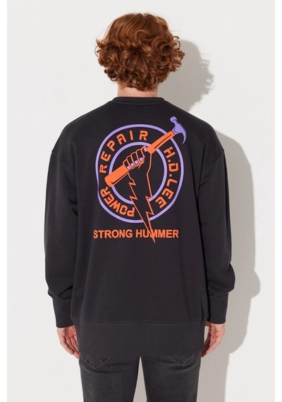 Lee Bisiklet Yaka Erkek Sweat L232282003 001