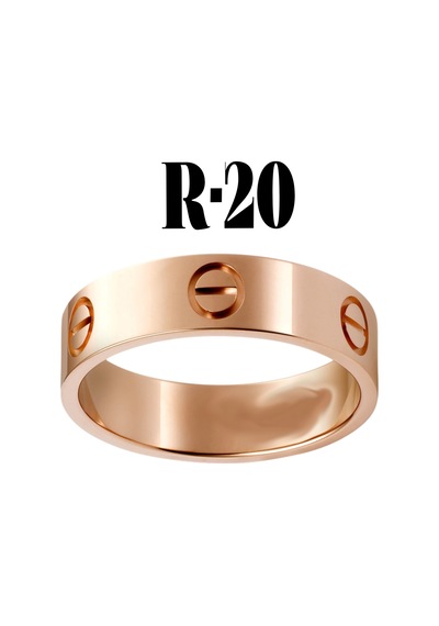 X-Lady Accessories Düz Yüzük Rose Renk 20  Numara Çok Renkli